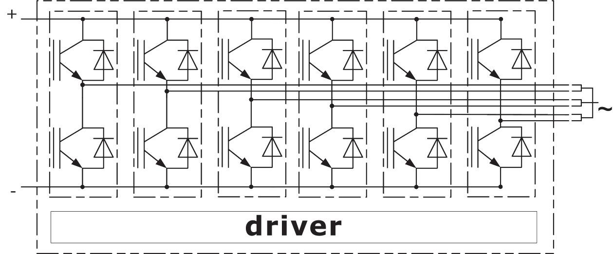 Semikron Danfoss Circuit SKiiP4 GB