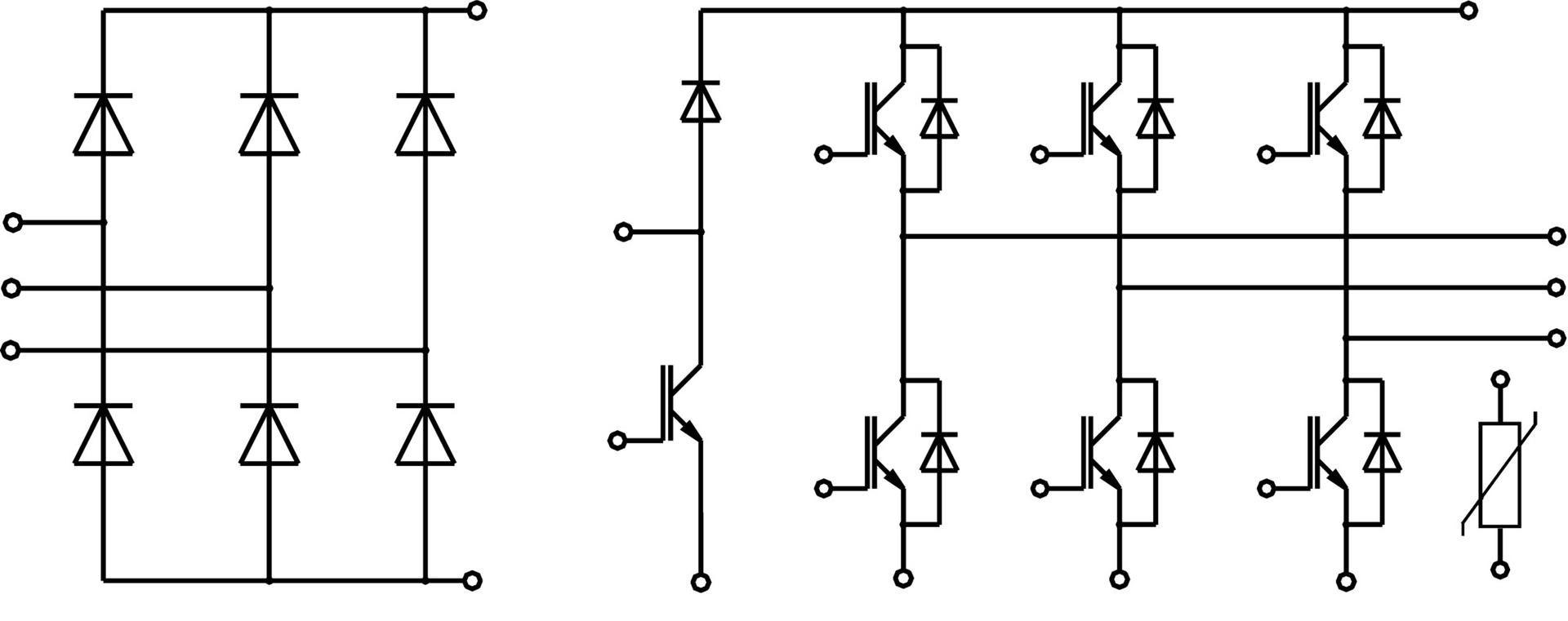 Semikron Danfoss Circuit SEMITOP 3 DGDL ET